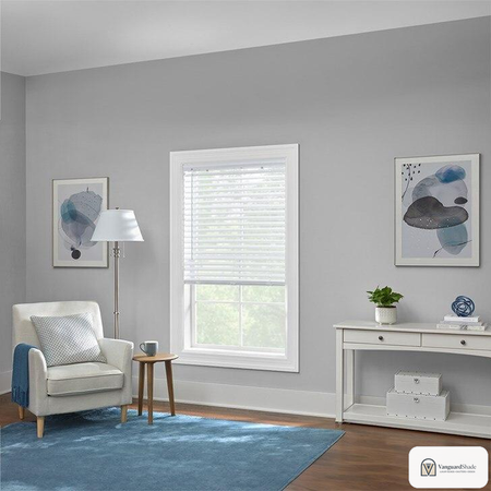 Vanguard Shade 2 in. Vinyl Blind, Corded, Custom Cut Width - alternate view