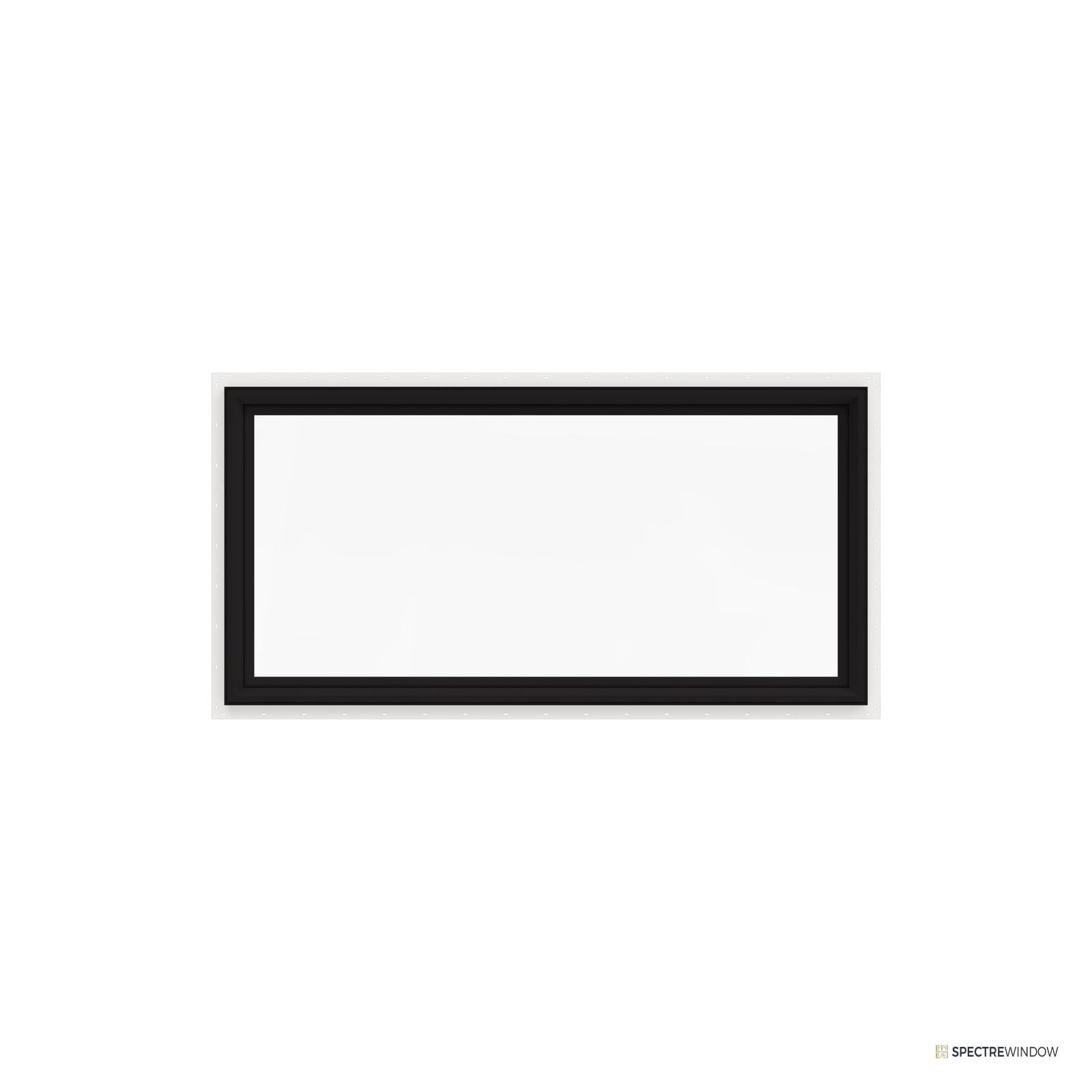 Spectre Window 47.5 in. x 23.5 in. Vinyl Picture Window with Low-E Insulated Glass - alternate view