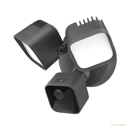 Light Archon Vigil 2600 Lumen LED Security Floodlight with Integrated 1080p Camera - angle view