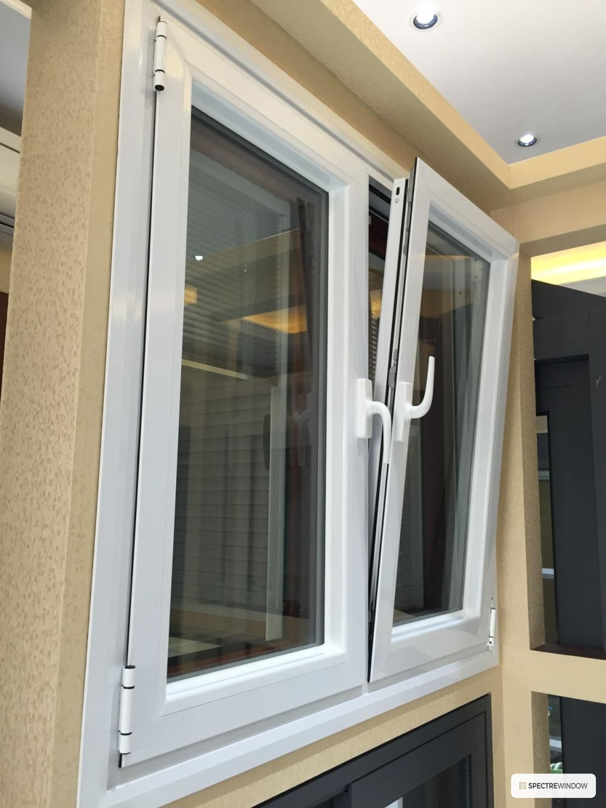 Spectre Window 70 Series Thermally Broken Aluminum Casement Window, Insulated Glass - alternate view