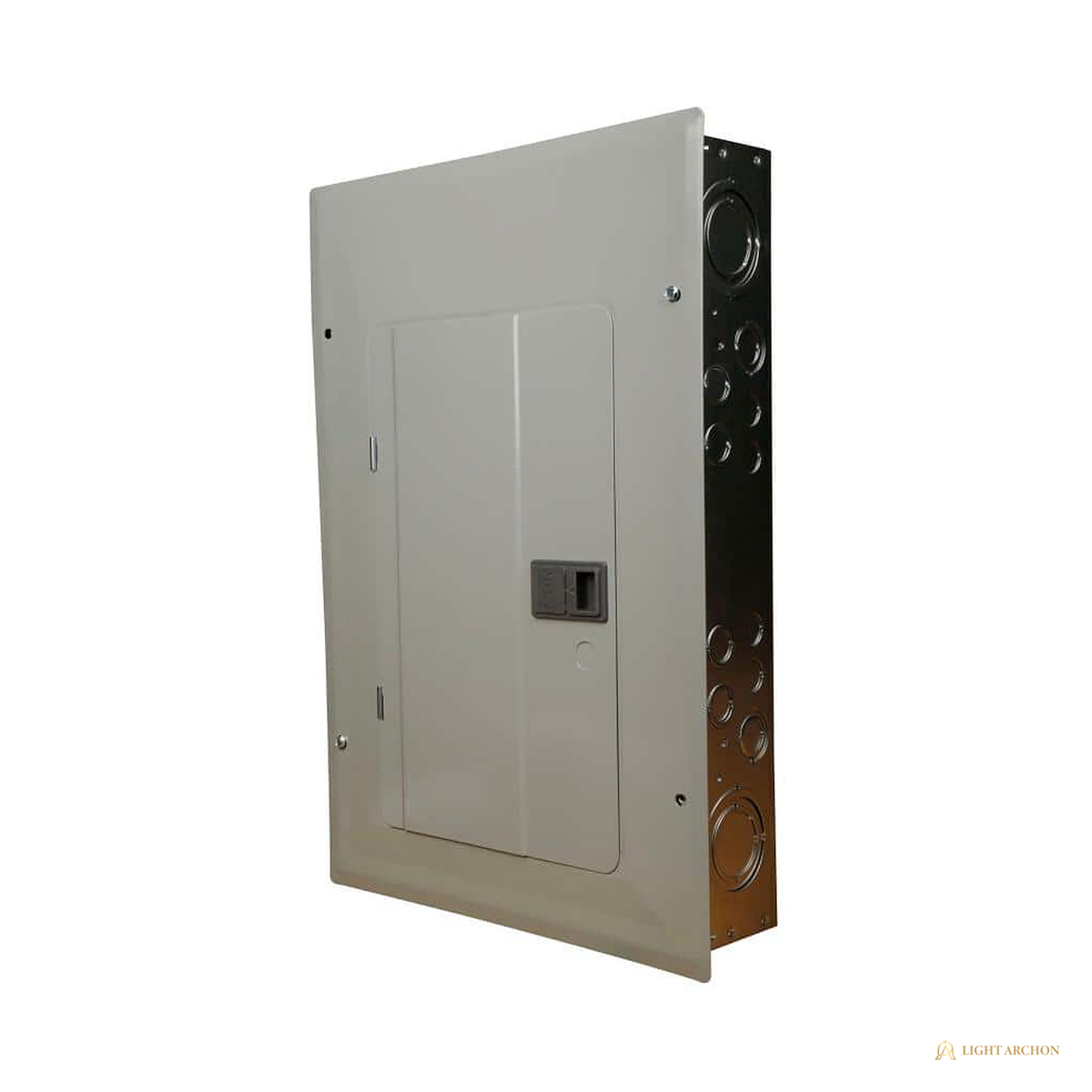 Light Archon Bulwark 125A Main Lug Load Center - angle view