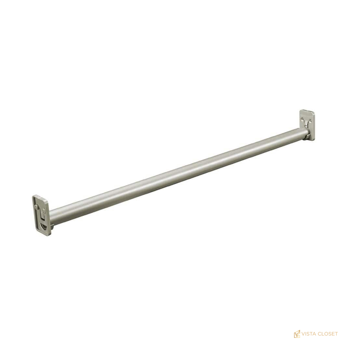 Vista Closet 30 in. to 48 in. Adjustable Teardrop Closet Rod - alternate view