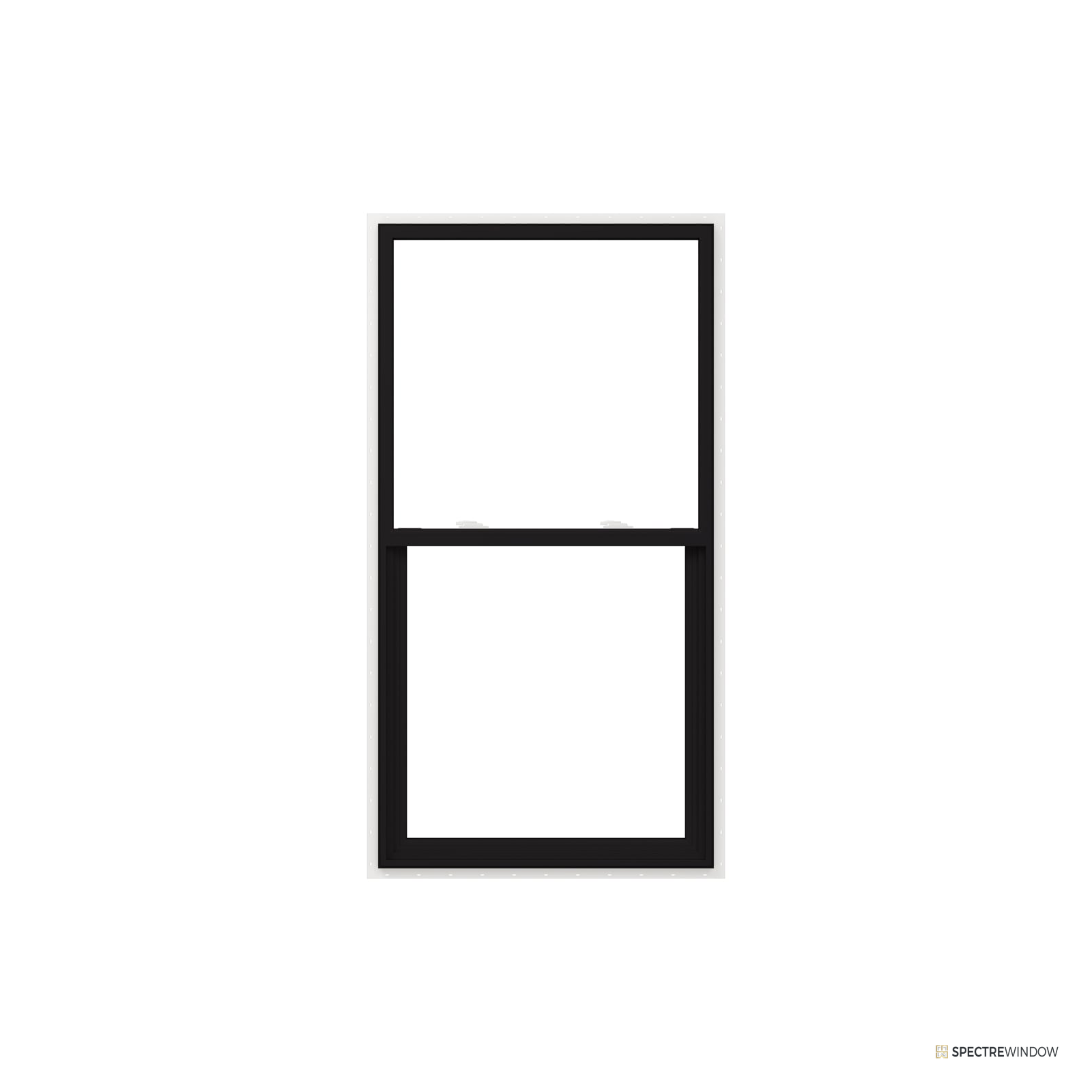 Spectre Window 35.5 in. x 59.5 in. Vinyl Single Hung Tilt Window, New Construction Nailing Fin - alternate view