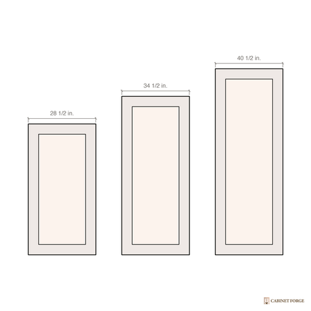 Cabinet Forge Glass Cabinet Doors - alternate view