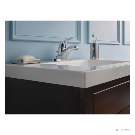 Namimera 4 in. Centerset Single-Handle Bathroom Faucet with Drain, 1.2 GPM, Polished Chrome - alternate view