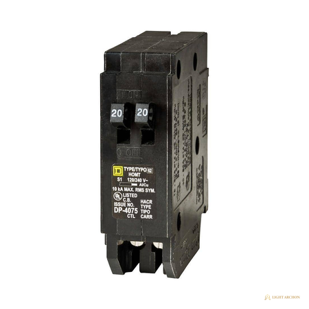 Light Archon Citadel 20A Circuit Breaker Platform - angle view