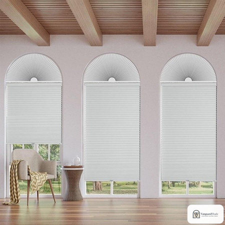 Vanguard Shade Cellular Arch Shade, Fixed, Custom - alternate view