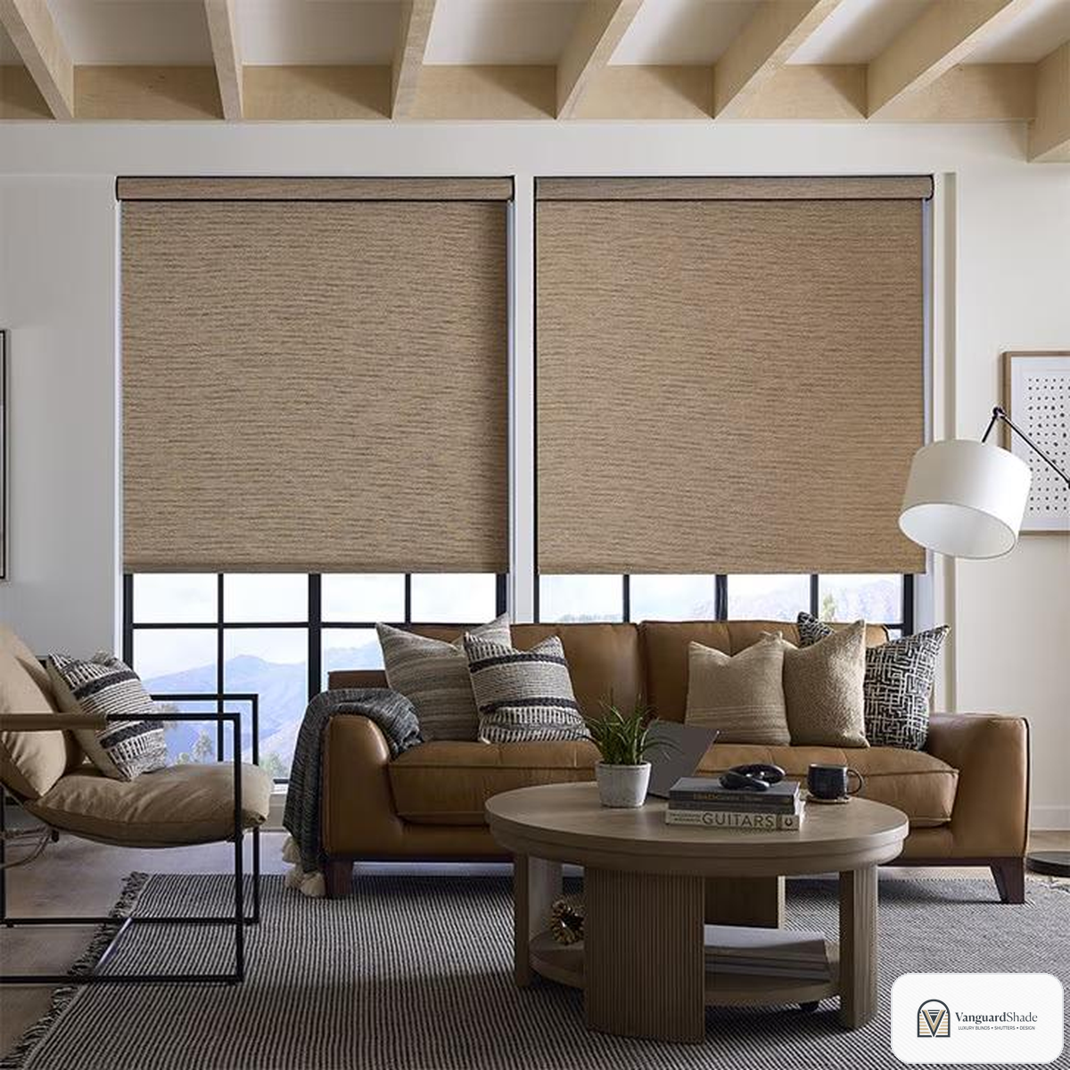 Vanguard Shade No Drill Roller Shade, Light Filtering, Custom Cut - alternate view