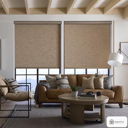 Vanguard Shade No Drill Roller Shade, Light Filtering, Custom Cut - alternate view