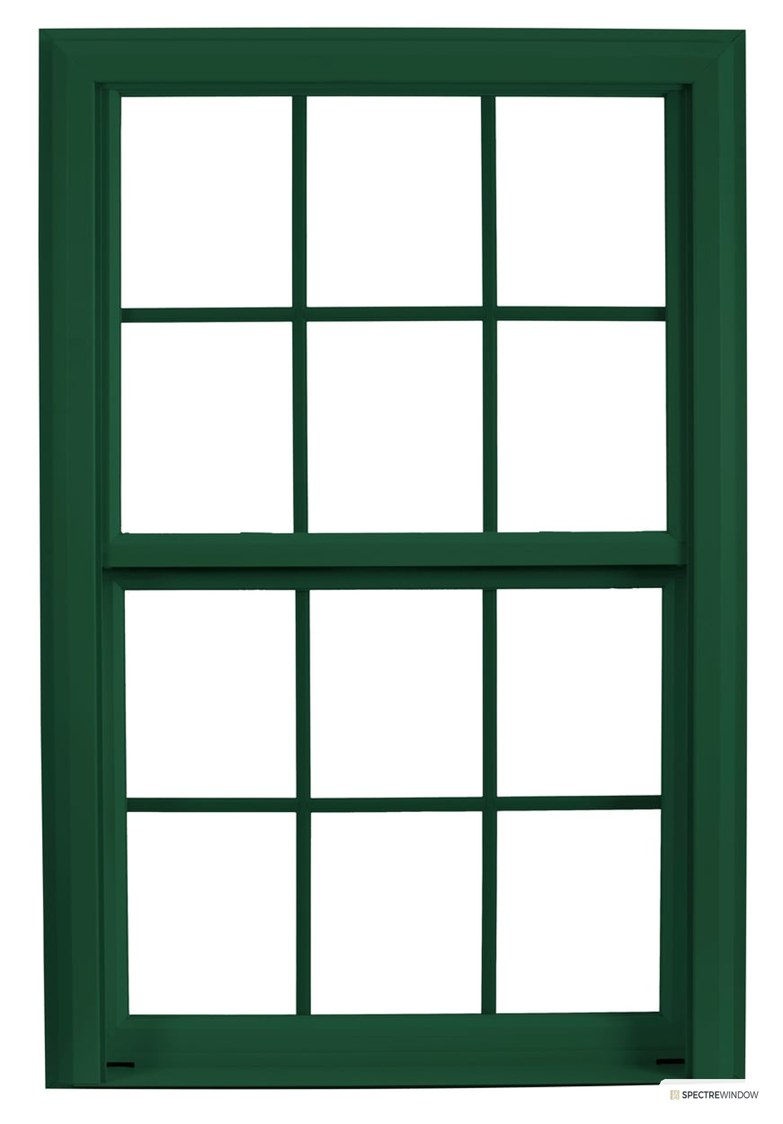 Spectre Window 35.75 in. x 53.5 in. Vinyl Double Hung Replacement Window, Triple Pane Option, ENERGY STAR Certified - alternate view