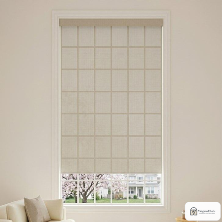 Vanguard Shade Interior Solar Shade, 5 Percent Openness, Custom Cut - alternate view