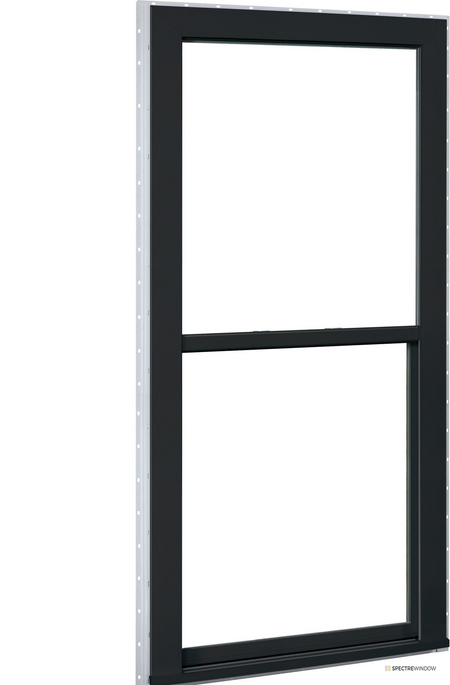 Spectre Window 35.5 in. x 59.5 in. Vinyl Single Hung Window with Low-E Argon Glass, ENERGY STAR Certified - alternate view