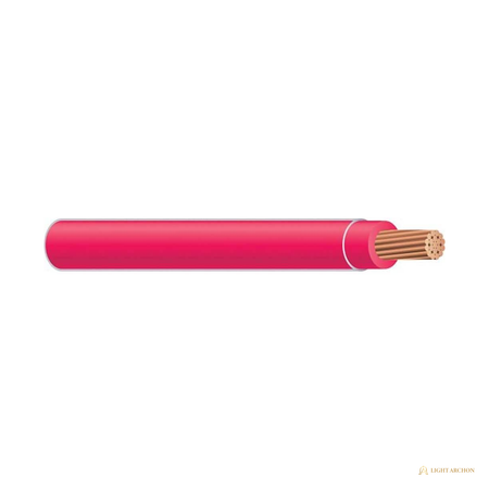 Light Archon Feederline Stranded Copper THHN Building Wire - angle view