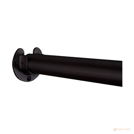 Vista Closet Heavy-Duty Closet Rod Pole Sockets (2-Pack) - alternate view