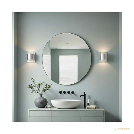 Light Archon Cylindra 4.38 in. LED Cylinder Wall Sconce - angle view
