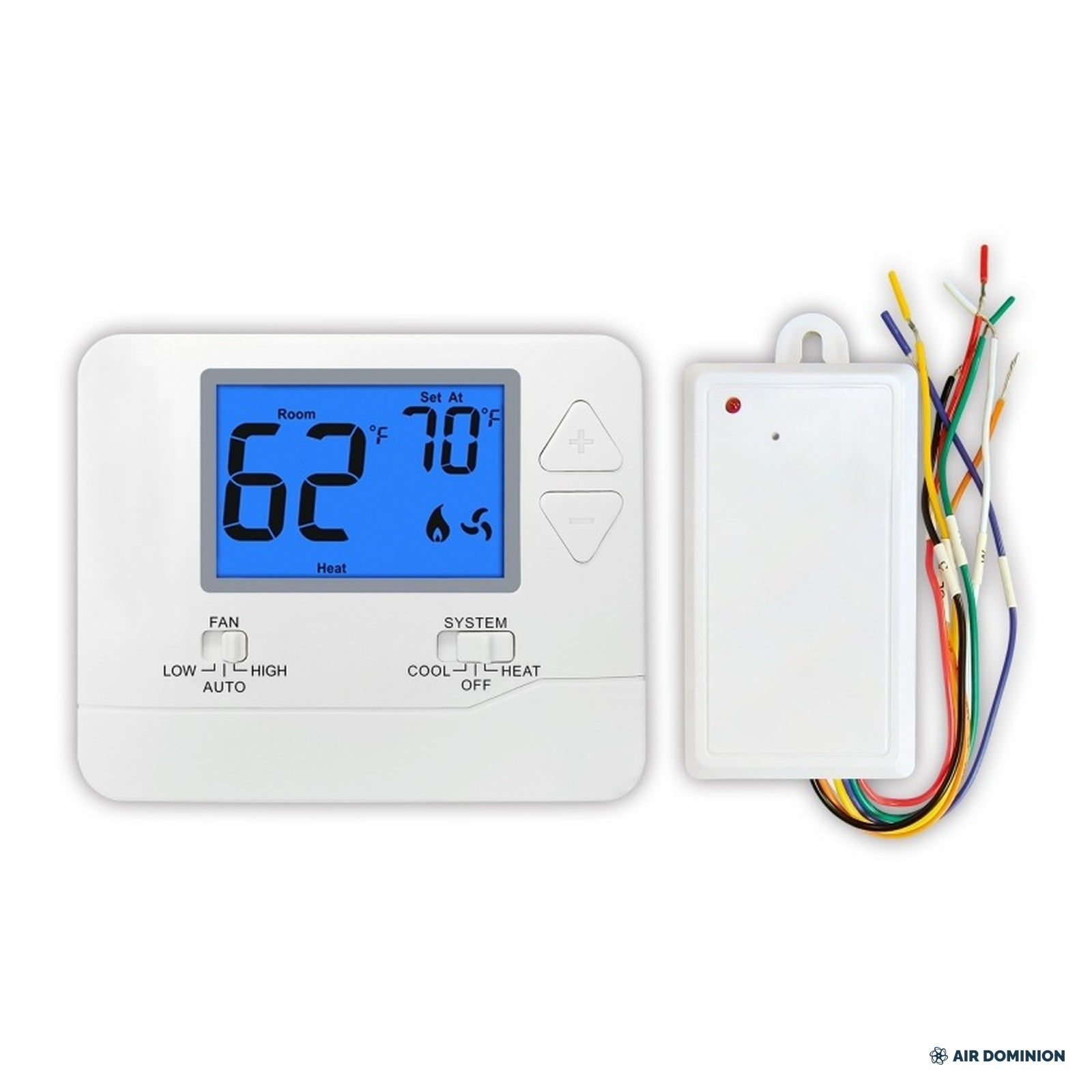 Air Dominion Wireless PTAC Thermostat with Receiver - alternate view