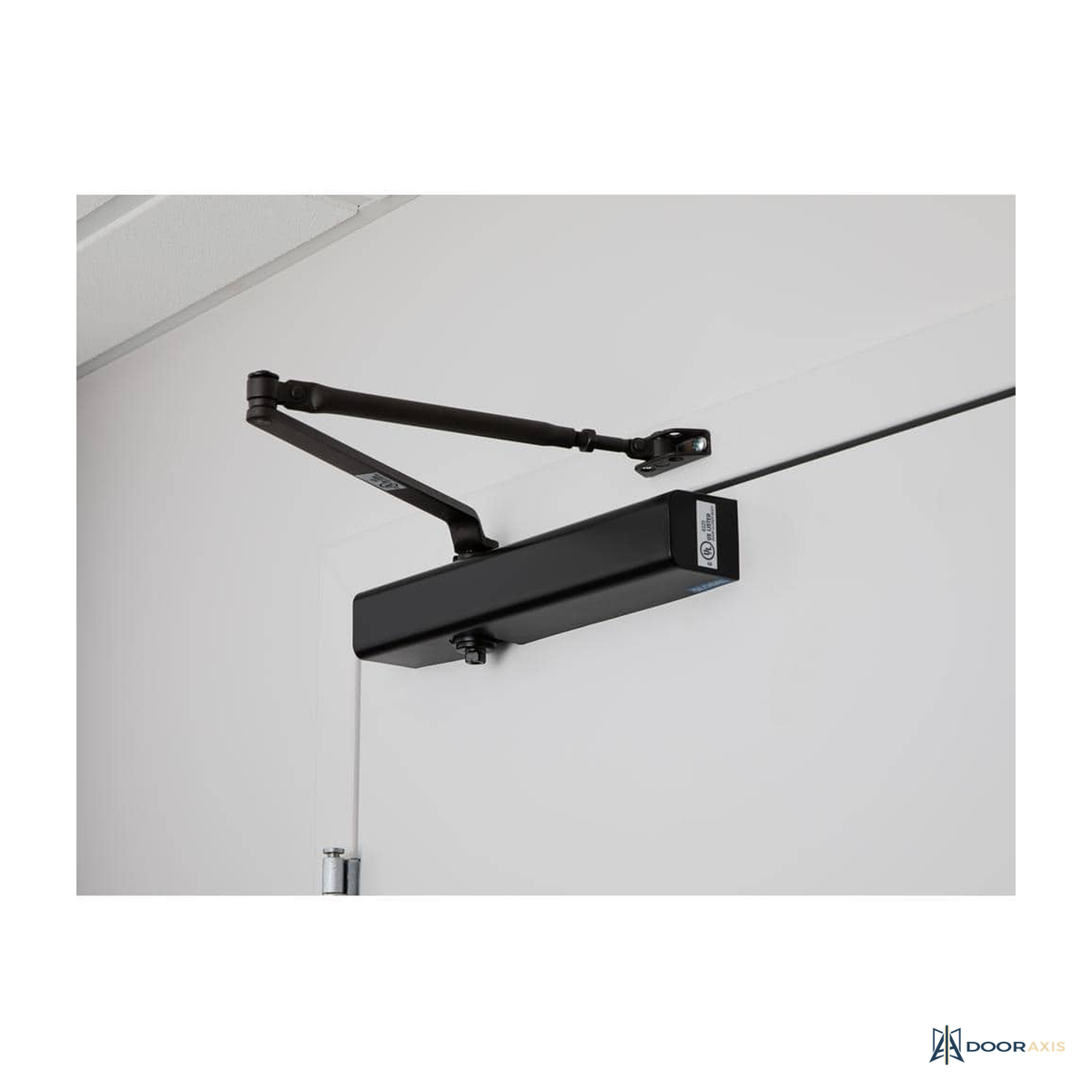 Door Axis Grade 1 Heavy Duty Commercial Door Closer, Sizes 1-4, Dark Bronze - angle view