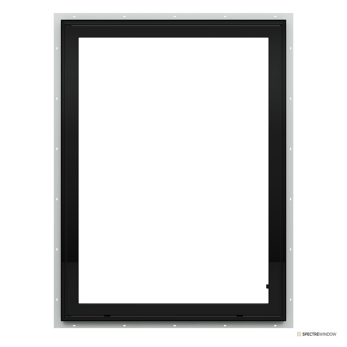 Spectre Window 35.5 in. x 59.5 in. Fiberglass Casement Window with Full Screen - alternate view