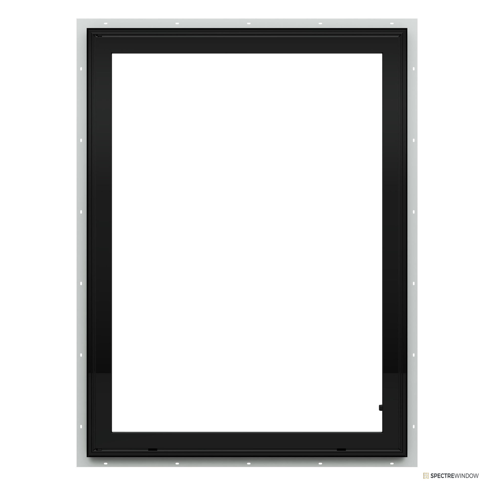 Spectre Window 35.5 in. x 59.5 in. Fiberglass Casement Window with Full Screen - alternate view