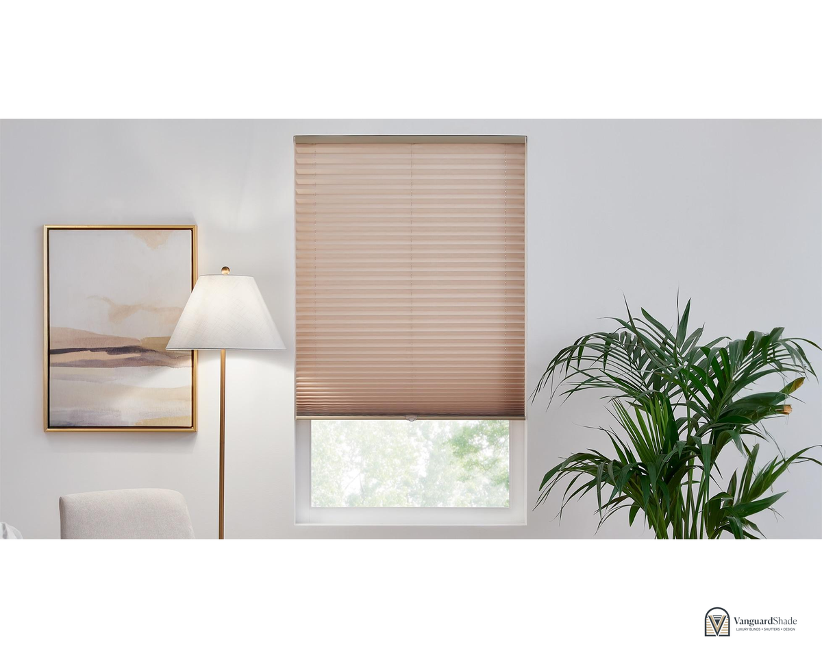 Vanguard Shade 1 in. Pleated Shade, Light Filtering, Custom Cut - alternate view