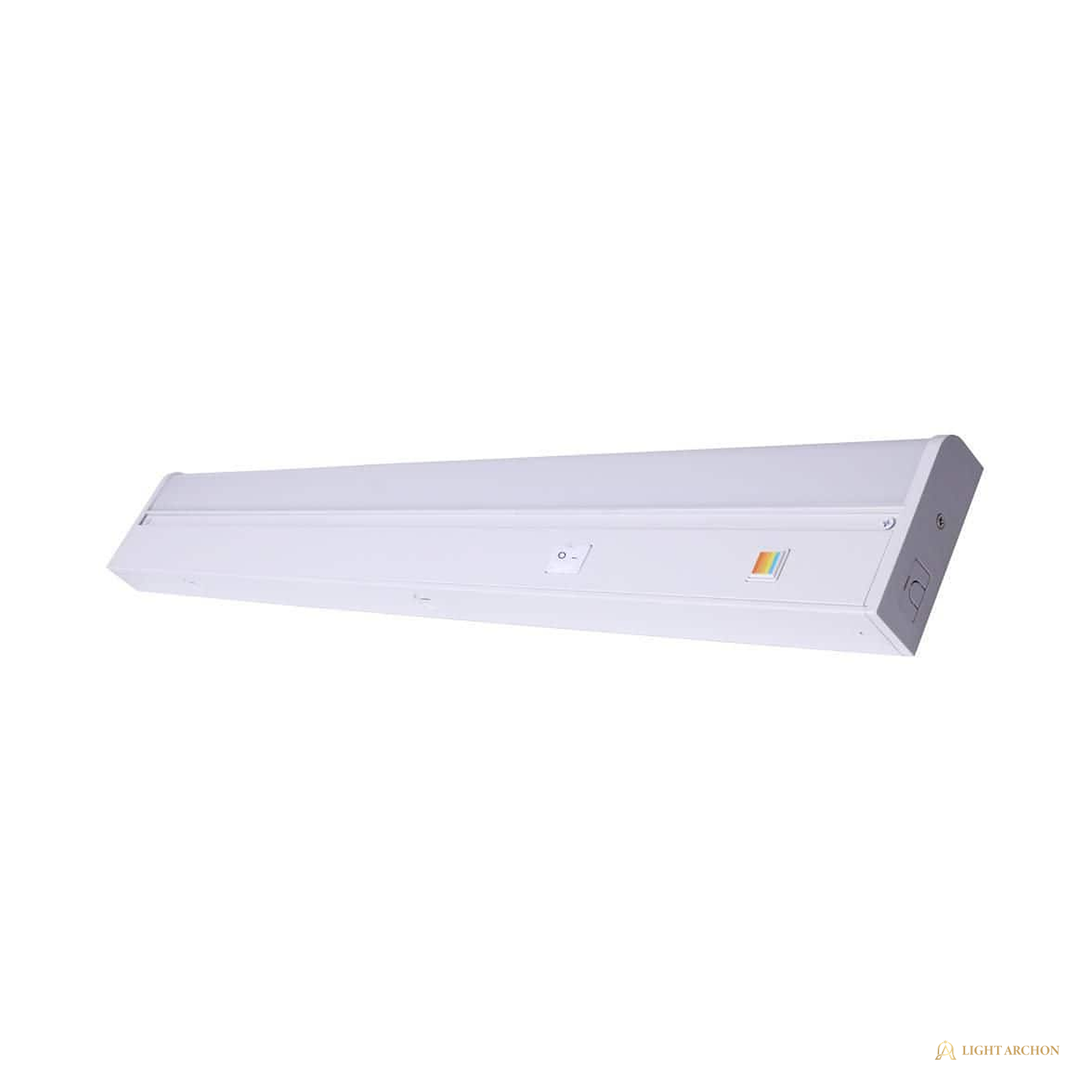 Light Archon Linea Direct Wire LED Under Cabinet Light, Selectable CCT, Linkable - angle view