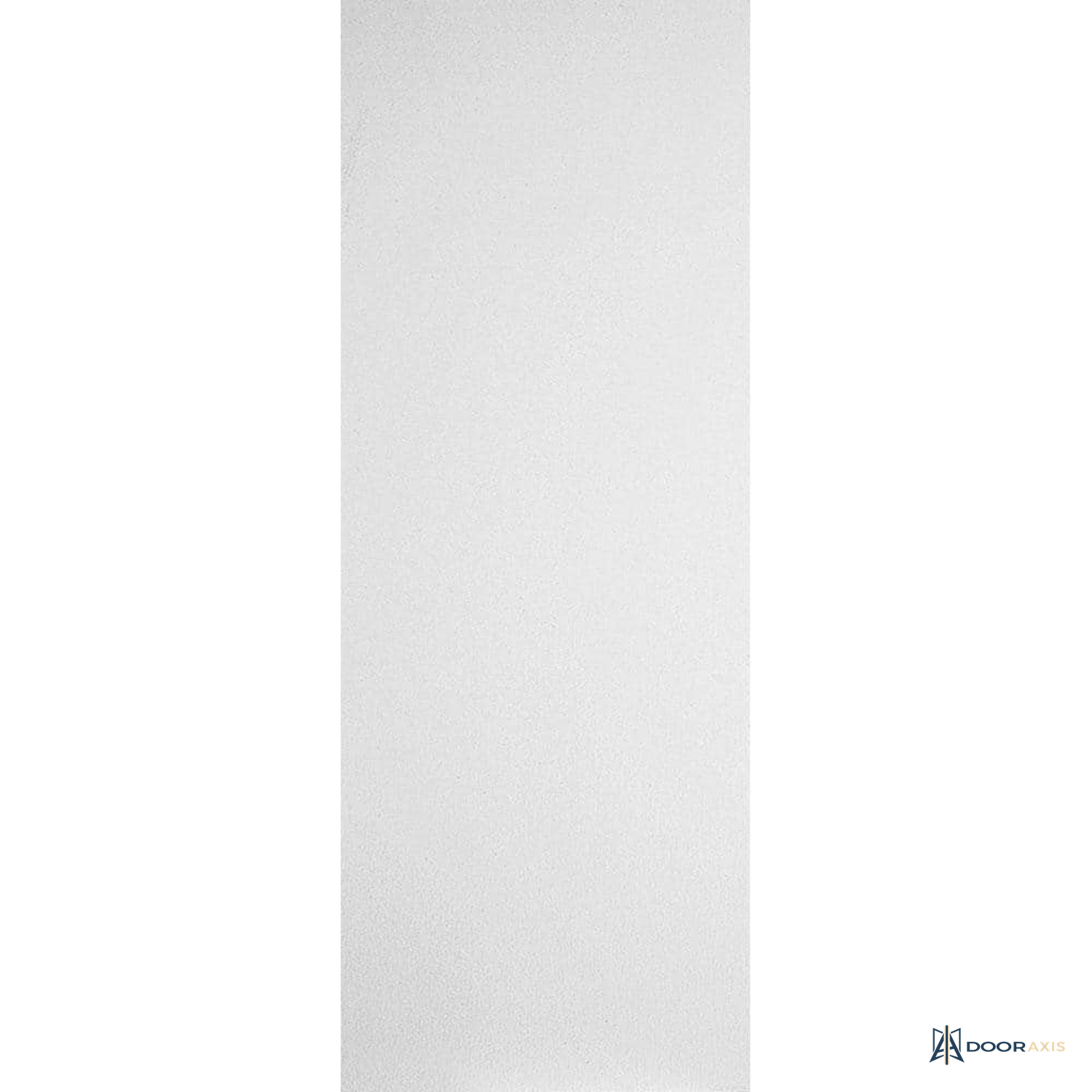Door Axis 30 in x 80 in Flush Smooth Hollow Core Composite Interior Door Slab, Primed White - angle view