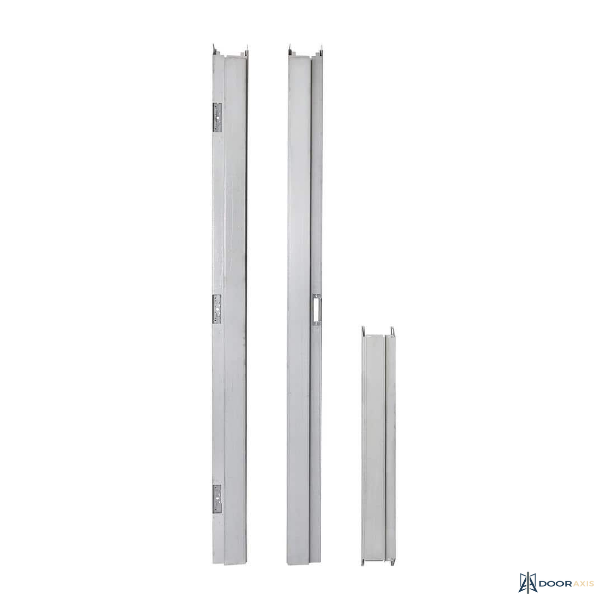 Door Axis 36 in x 84 in Fire-Rated Steel Commercial Door Kit with Panic Bar, Left Hand - angle view