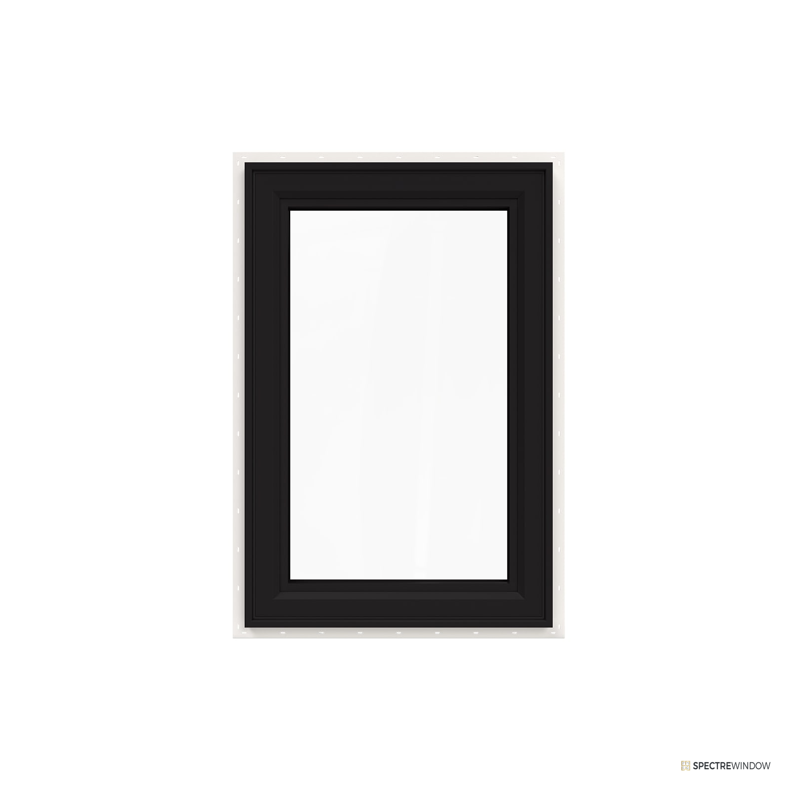 Spectre Window 29.5 in. x 35.5 in. Vinyl Casement Window with Low-E Insulated Glass - alternate view