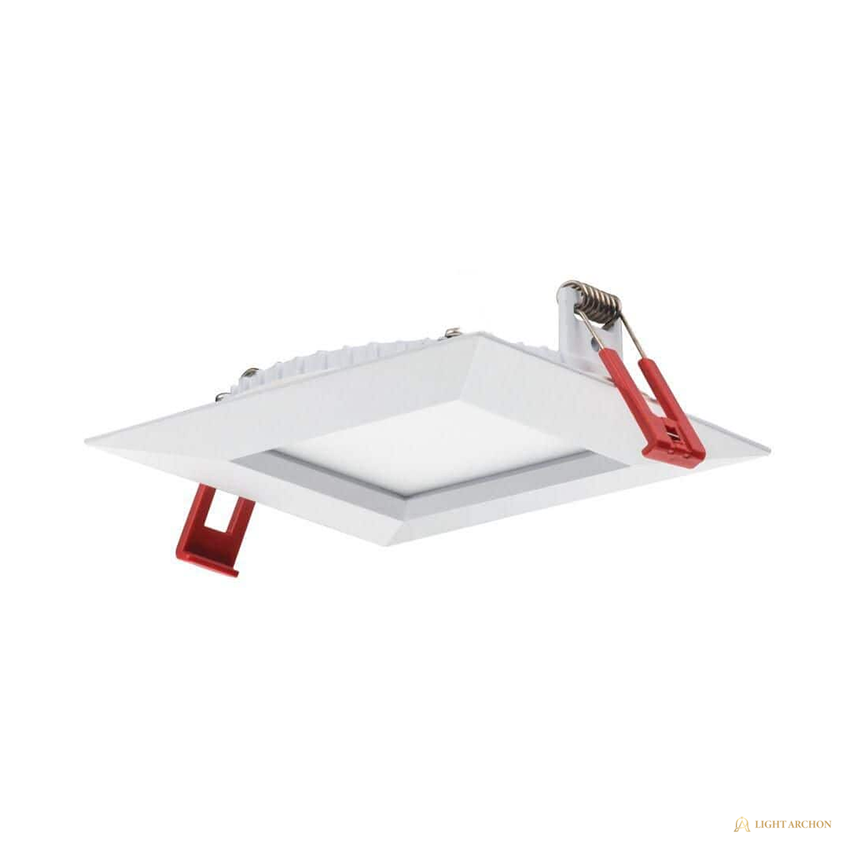 Light Archon Lamina 4 in. Ultra-Thin Canless LED Recessed Light, Wet Rated, 90 CRI - angle view