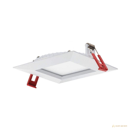 Light Archon Lamina 4 in. Ultra-Thin Canless LED Recessed Light, Wet Rated, 90 CRI - angle view