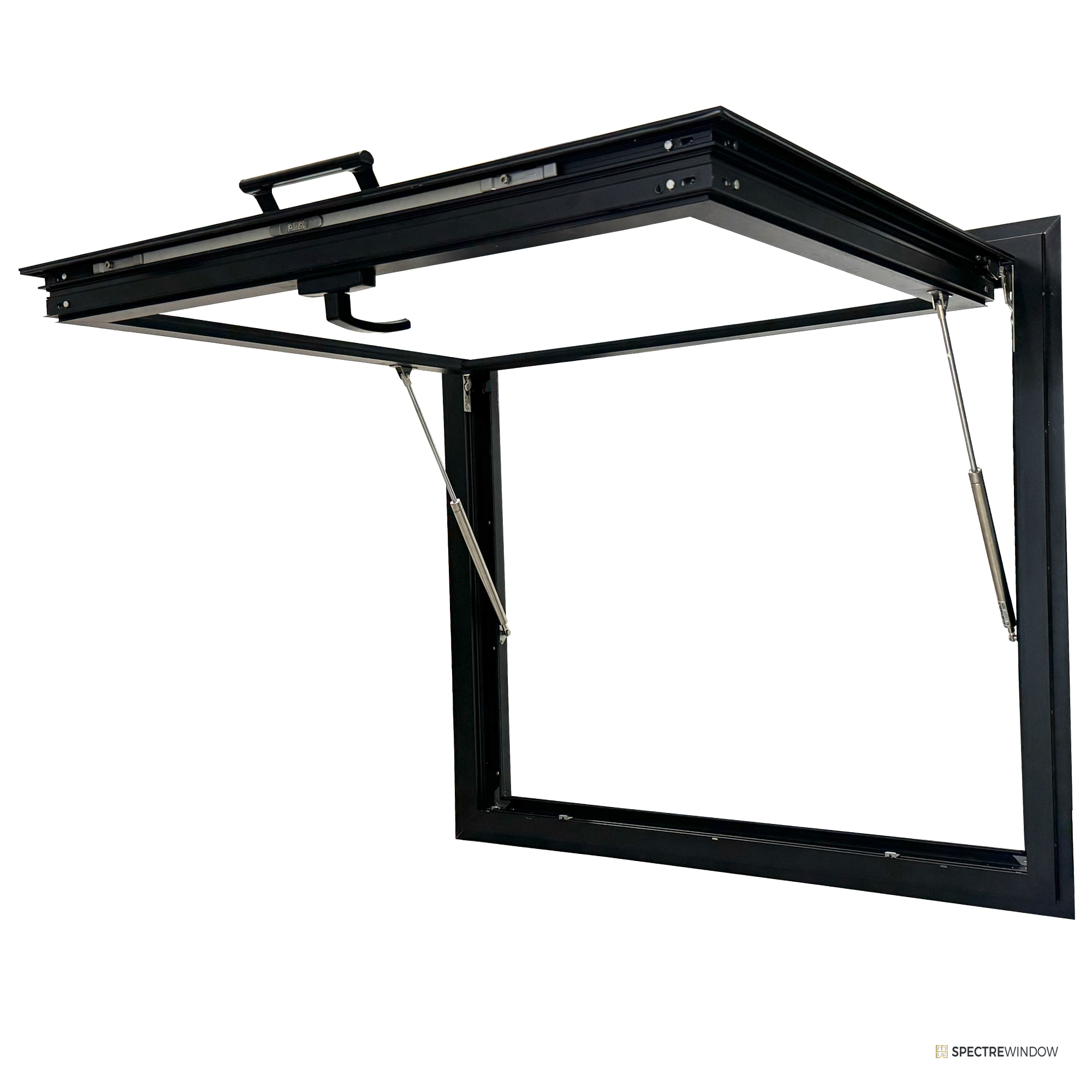 Spectre Window 47.5 in. x 35.5 in. Aluminum Awning Window with Tempered Insulated Glass - alternate view