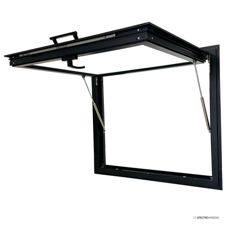Spectre Window 47.5 in. x 35.5 in. Aluminum Awning Window with Tempered Insulated Glass - alternate view