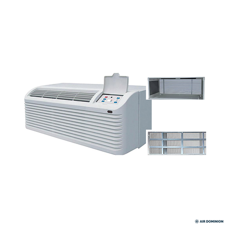 Air Dominion 15,000 BTU PTAC Heat Pump with 5 kW Electric Heat, 208/230V - alternate view