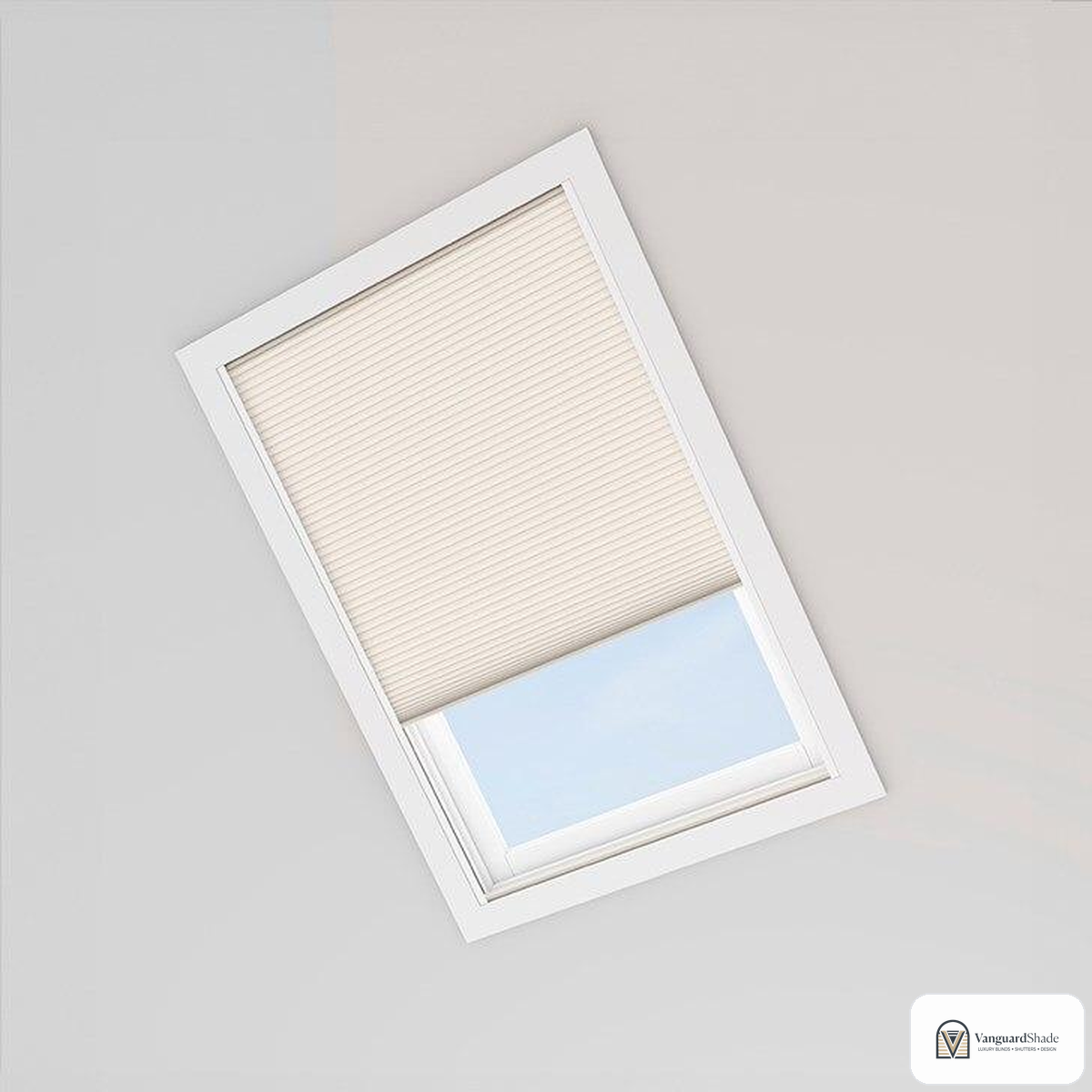 Vanguard Shade Skylight Cellular Shade, Light Filtering, Custom Cut - alternate view