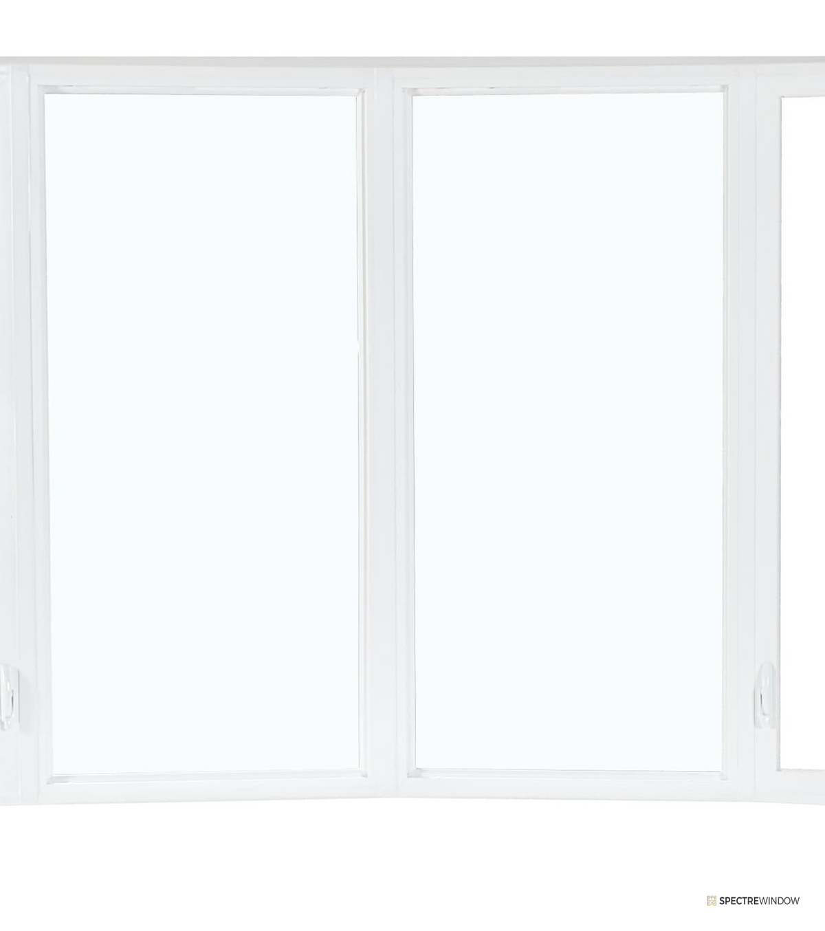 Spectre Window 95.5 in. x 35.25 in. Vinyl Casement Bow Replacement Window - alternate view