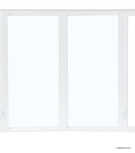 Spectre Window 95.5 in. x 35.25 in. Vinyl Casement Bow Replacement Window - alternate view