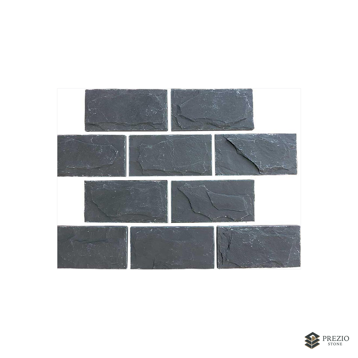Prezio Stone Cobblecrest Mushroom Stone Wall Brick - texture detail