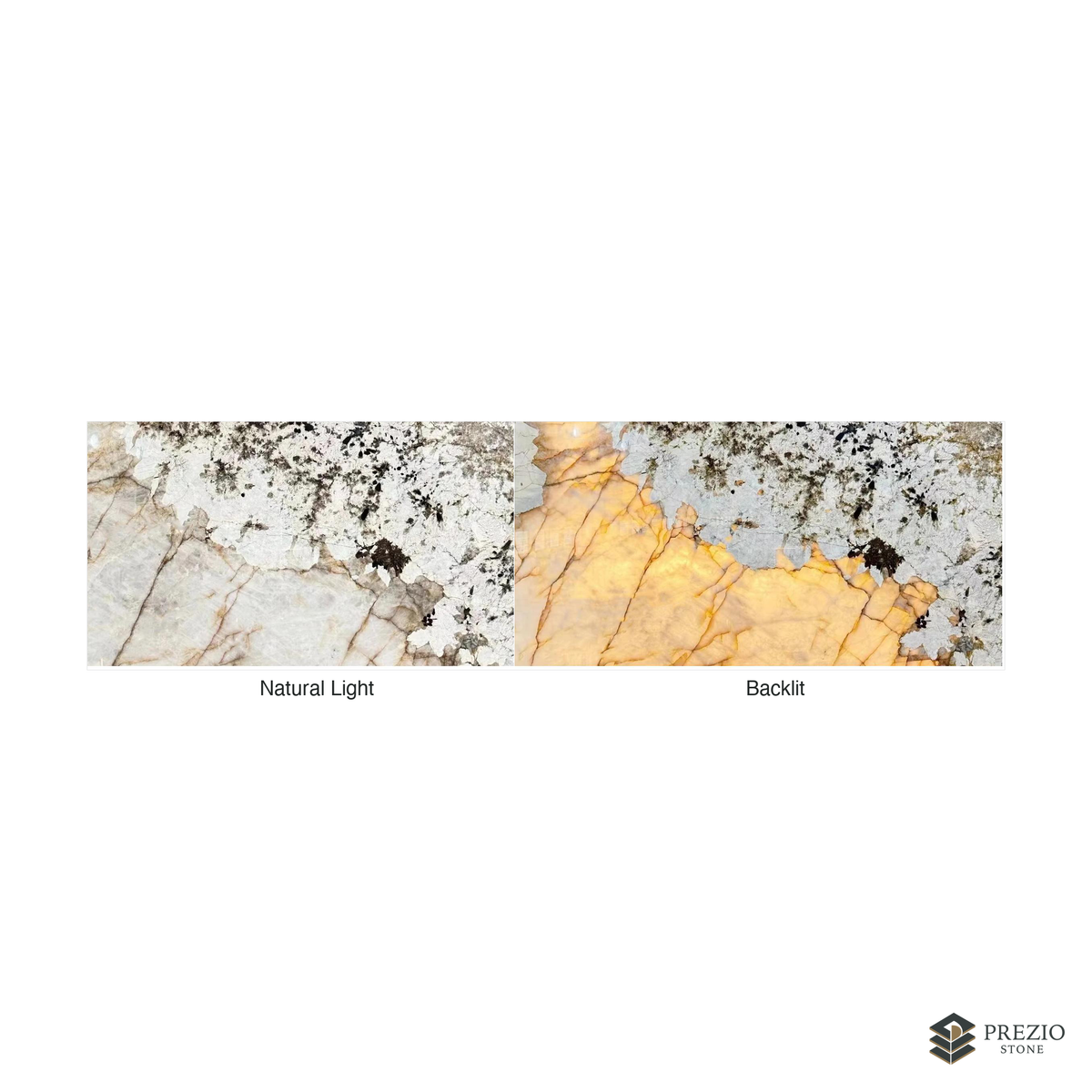 Prezio Stone Translucent Quartzite Slab Program - texture detail