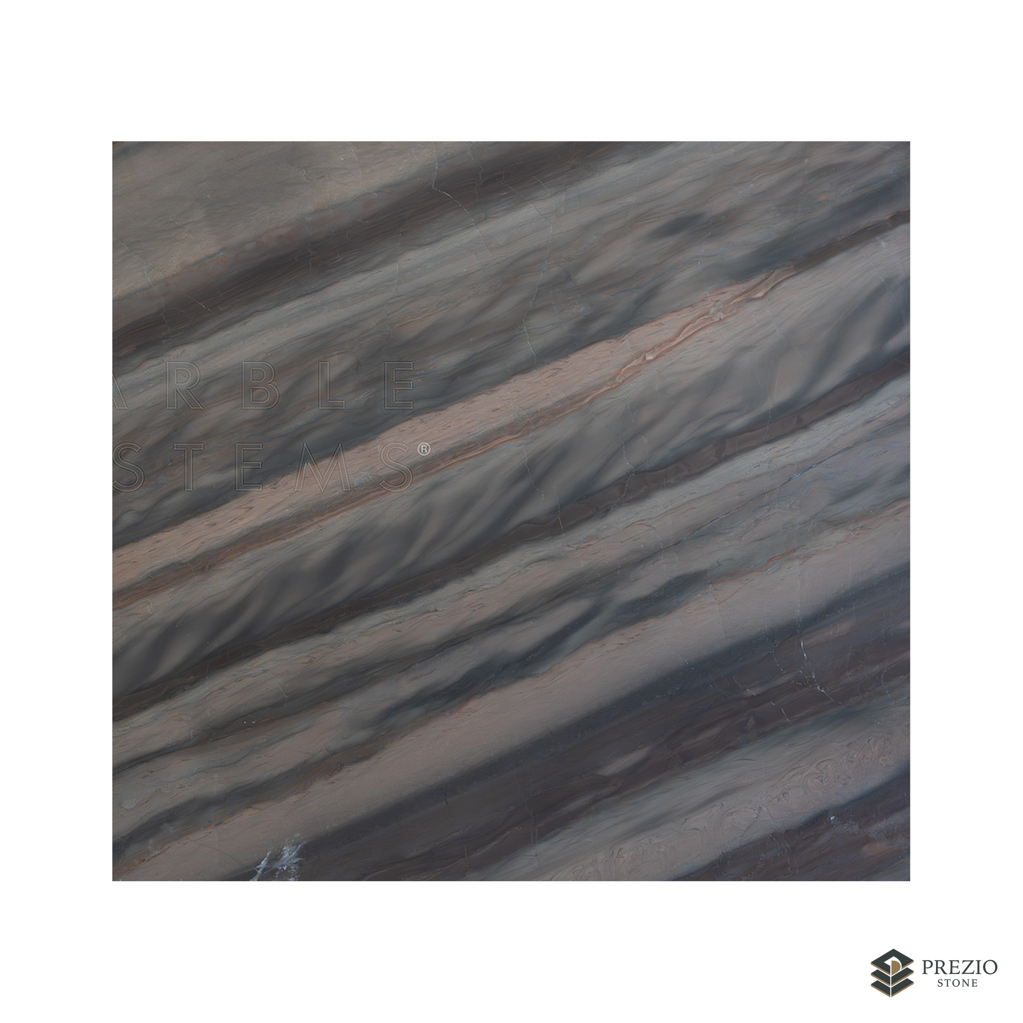 Prezio Stone Elegant Brown Quartzite Slab Program - texture detail