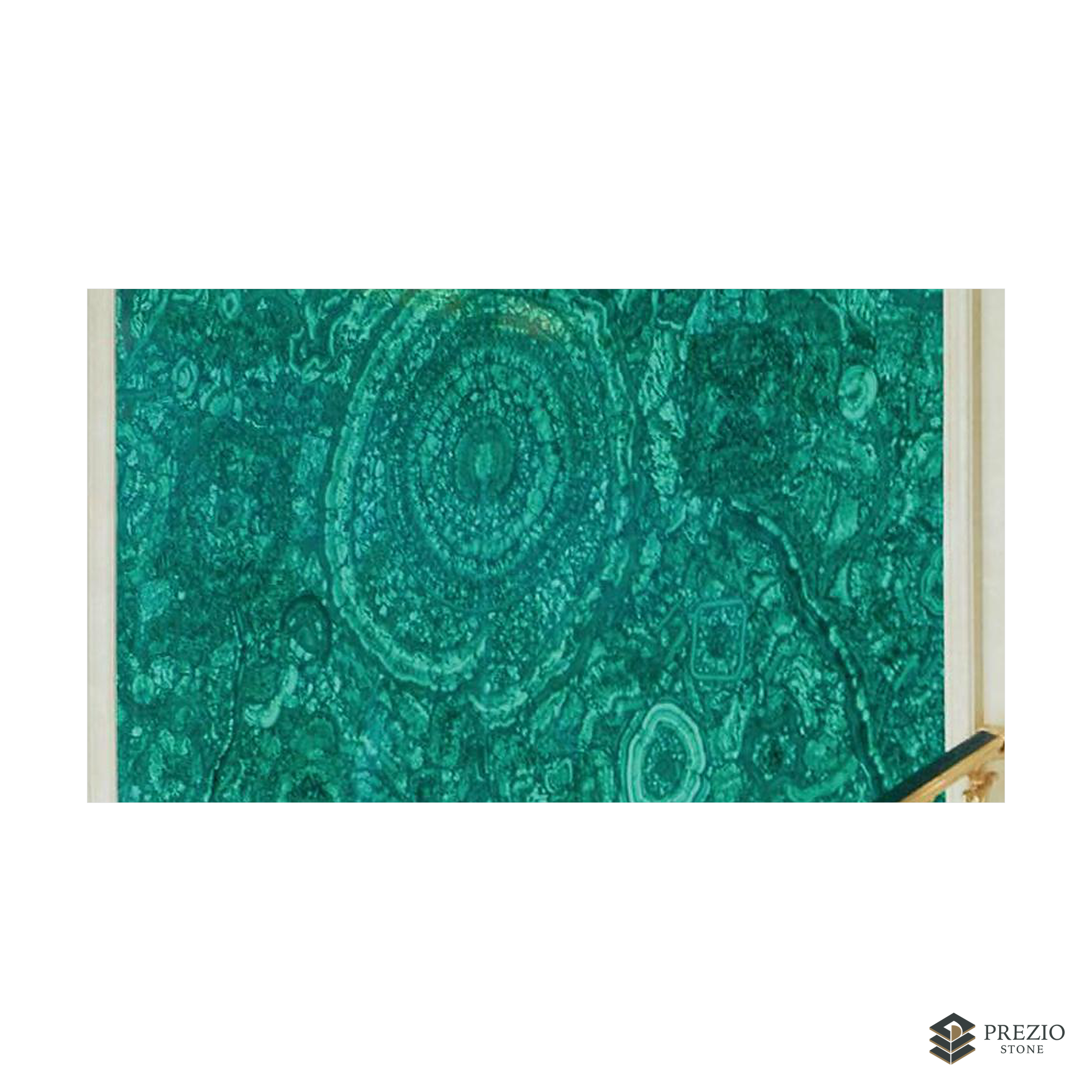 Prezio Stone Malachite Gemstone Surface Program - texture detail