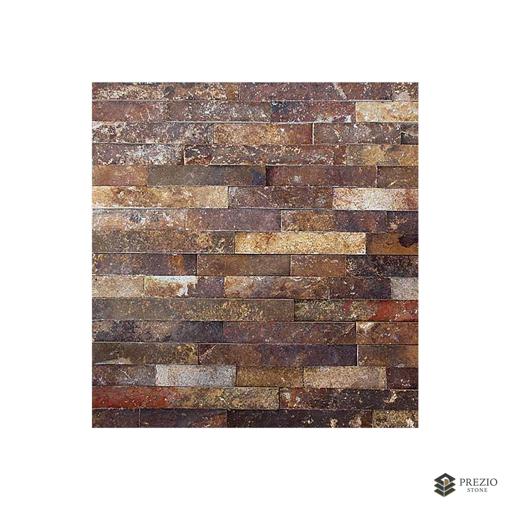 Prezio Stone Wildcreek Quartzite Ledger Stone Panel - texture detail