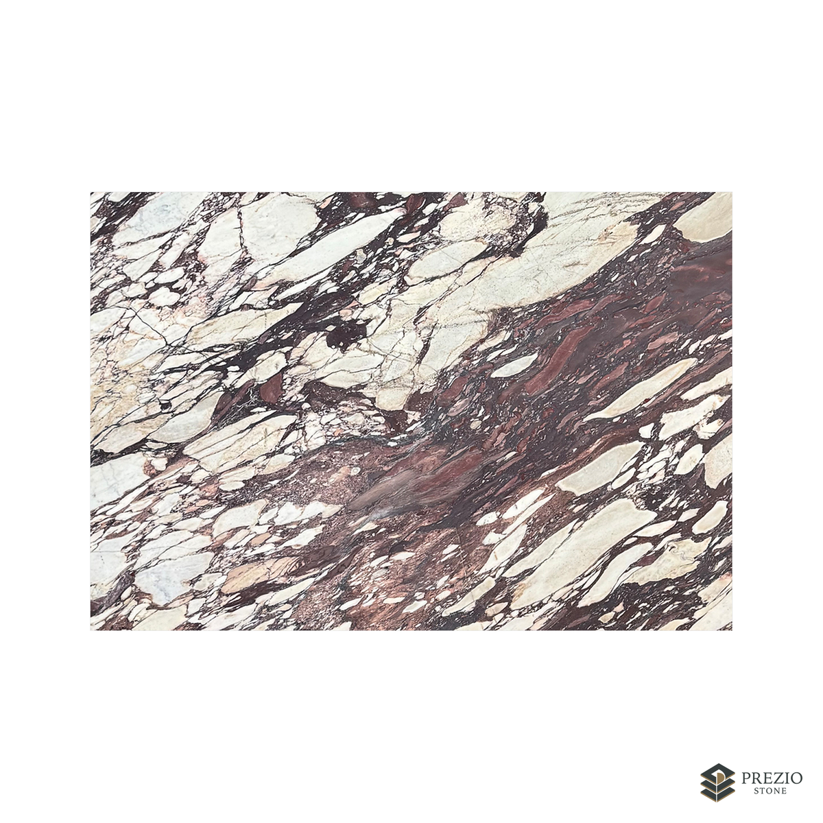 Prezio Stone Calacatta Viola Marble Slab Program - texture detail