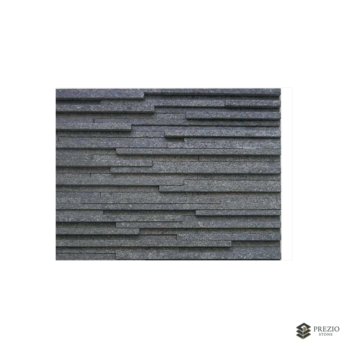 Prezio Stone Fineline Slate Ledger Stone Panel, Thin Seam - texture detail