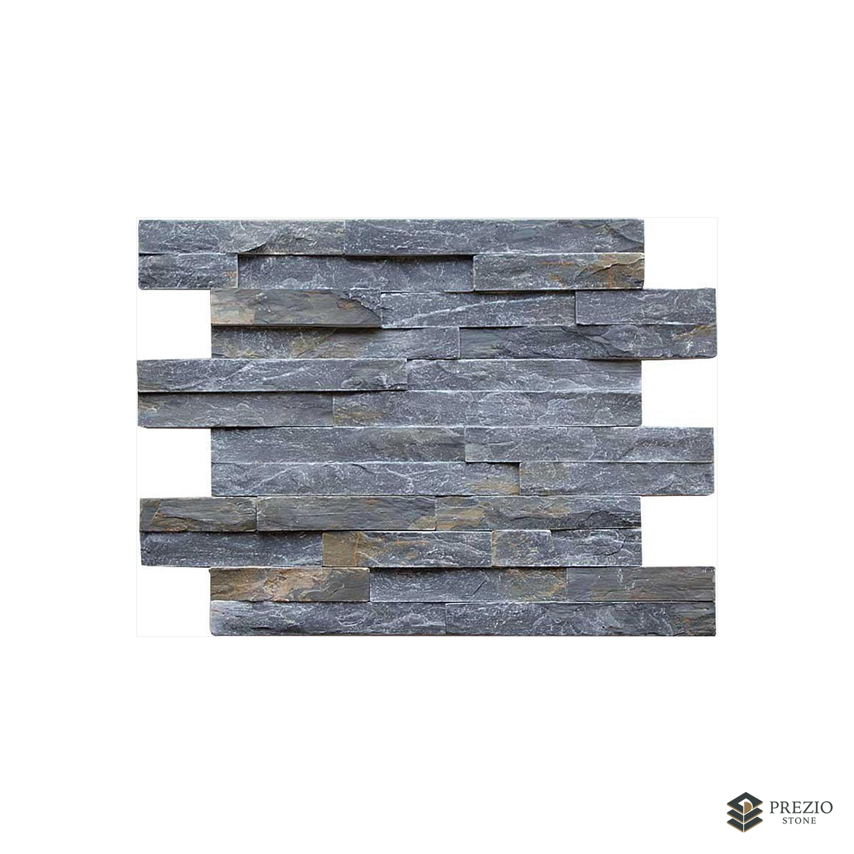 Prezio Stone Tidewater Ledger Stone Panel, Cement Backed - texture detail