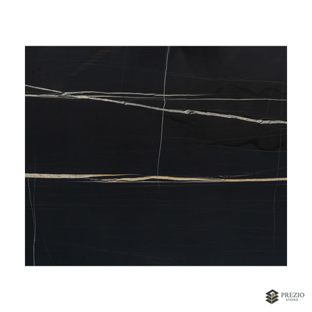 Prezio Stone Black Sahara Marble Slab Program - texture detail