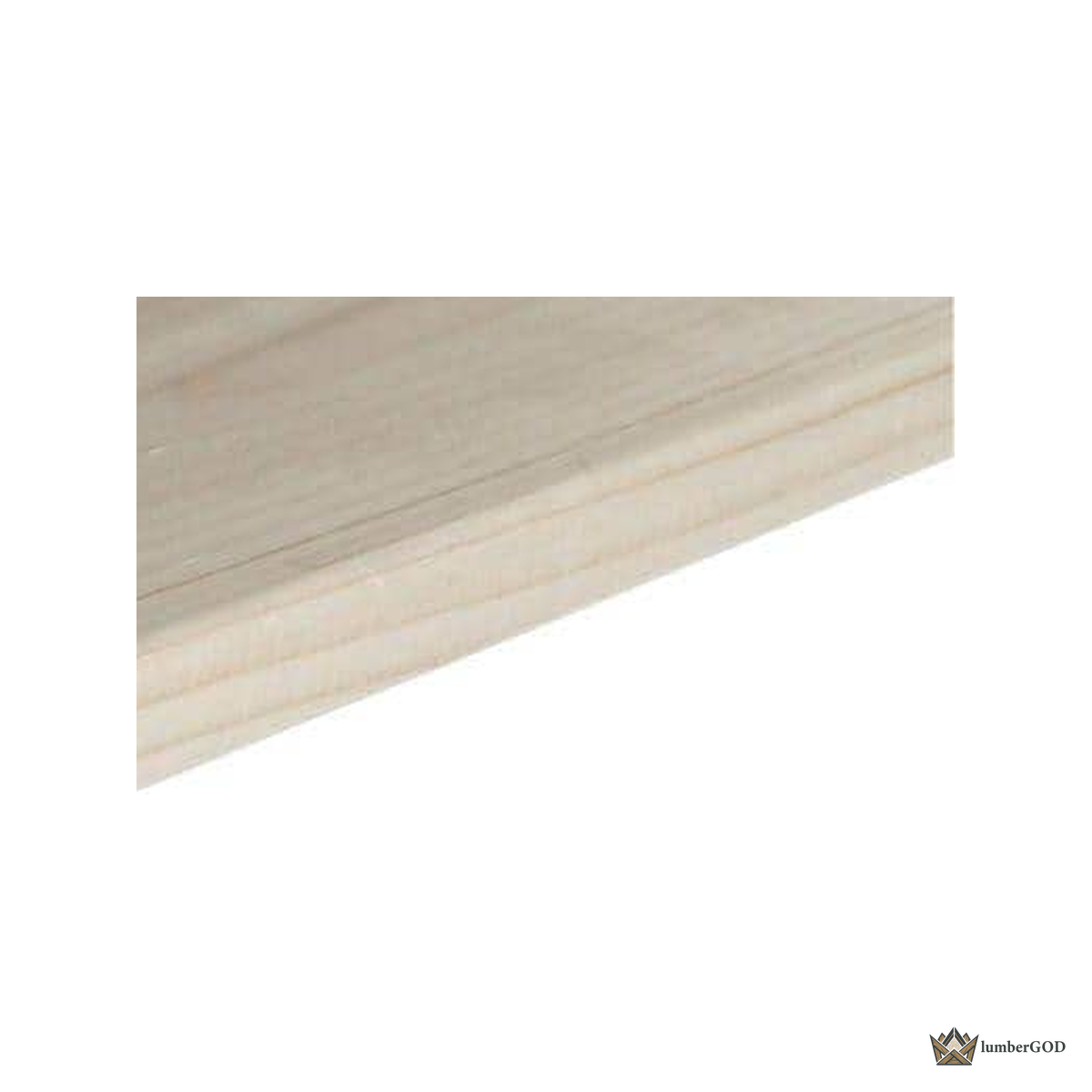 Lumber God 1x4 Furring Strip, 8 ft - end grain detail