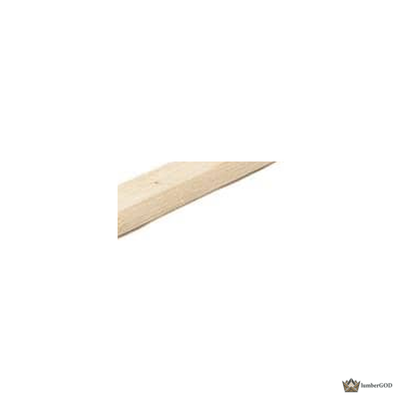 Lumber God 1x2 Furring Strip, 8 ft - end grain detail