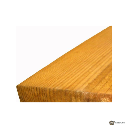 Lumber God 2x10 SPF No. 1 Dimensional Lumber, Kiln Dried - end grain detail