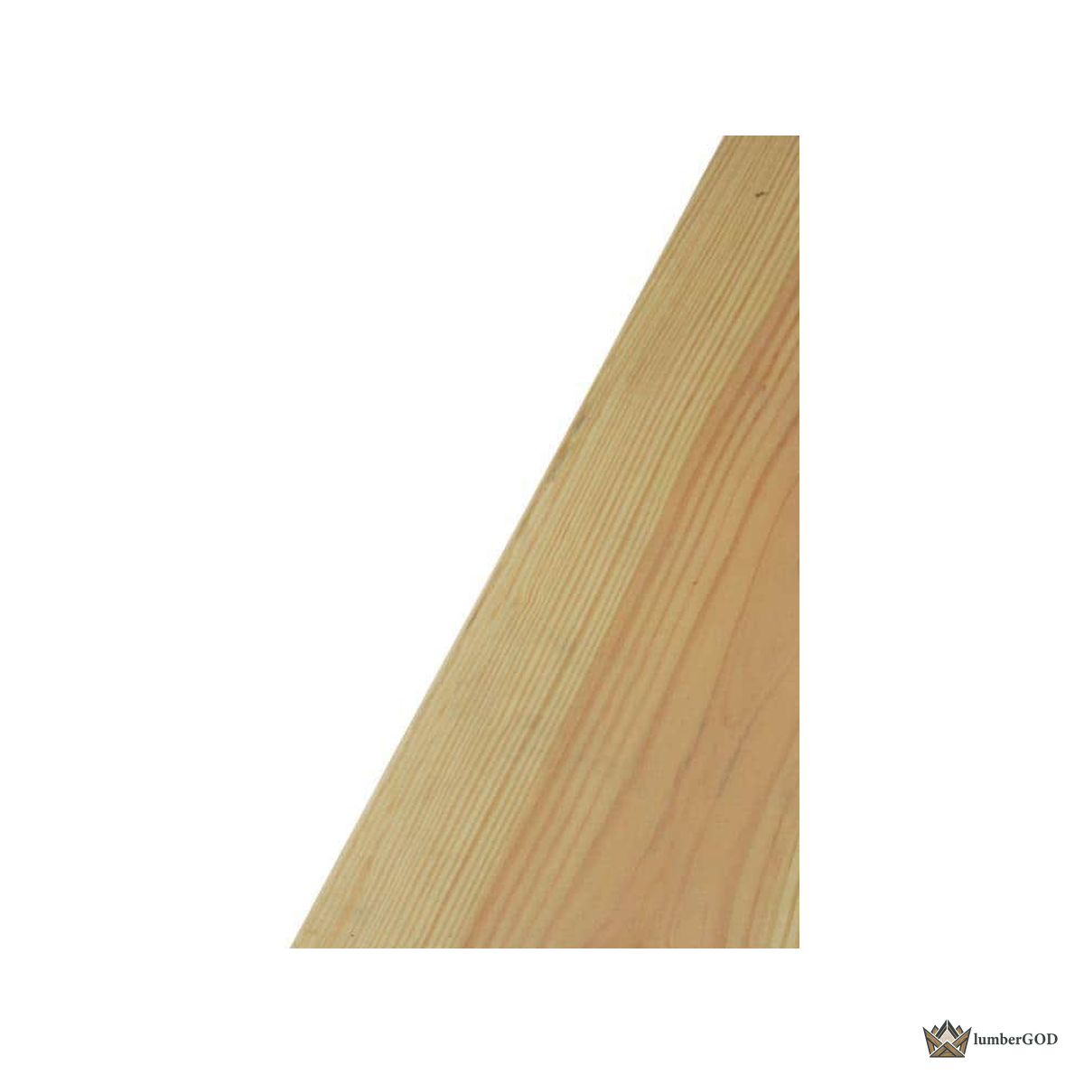 Lumber God 2x10 SYP No. 2 Dimensional Lumber, Kiln Dried - end grain detail
