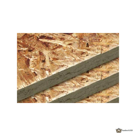 Lumber God 15/32 in OSB Sheathing, 4x8 Panel - surface texture detail